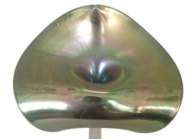 Jack-in-the-Pulpit Glass Vase by Stuart Abelman