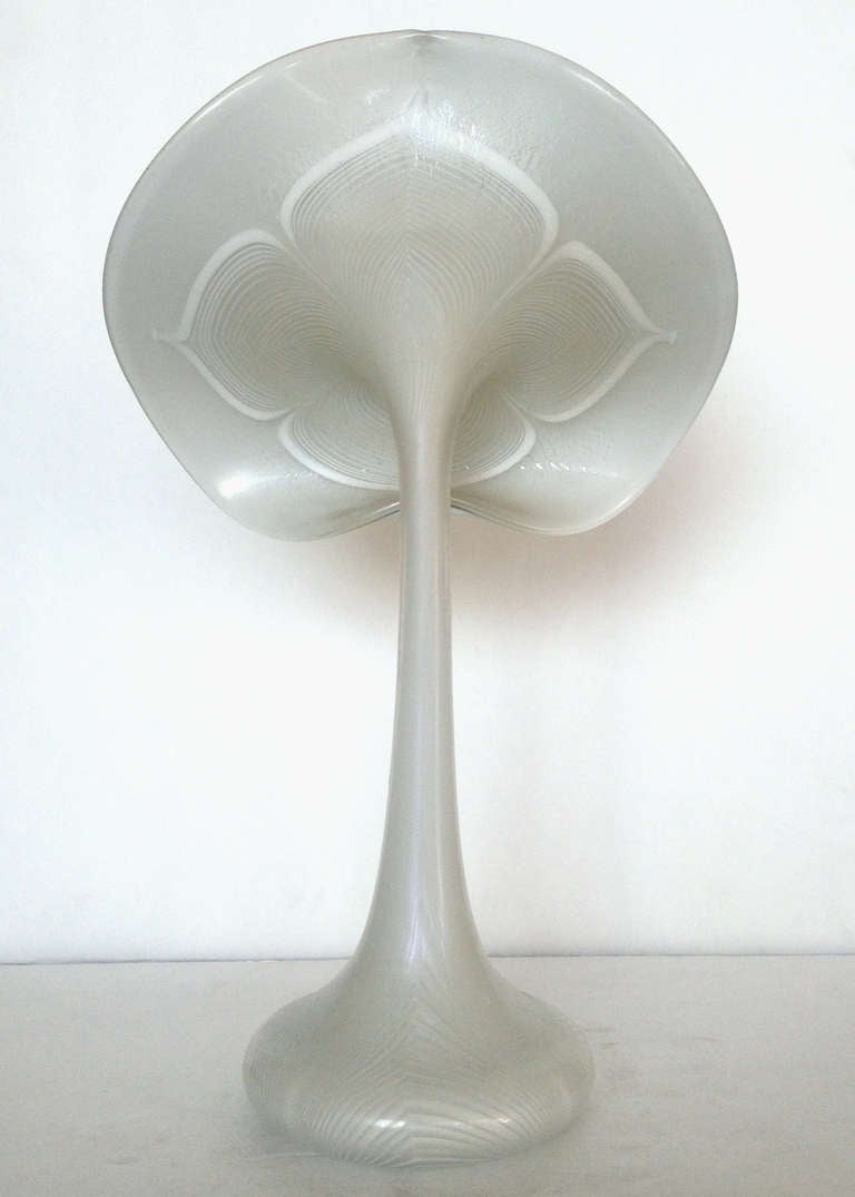 Jack-in-the-Pulpit Glass Vase by Stuart Abelman
