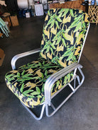 Aluminum Patio/Outdoor Slider Rocking Lounge Chair with Speed Arm