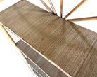 Restored Aesthetic Movement Tiger Tortoise Bamboo 4-Tier Corner Shelf w/ Crown