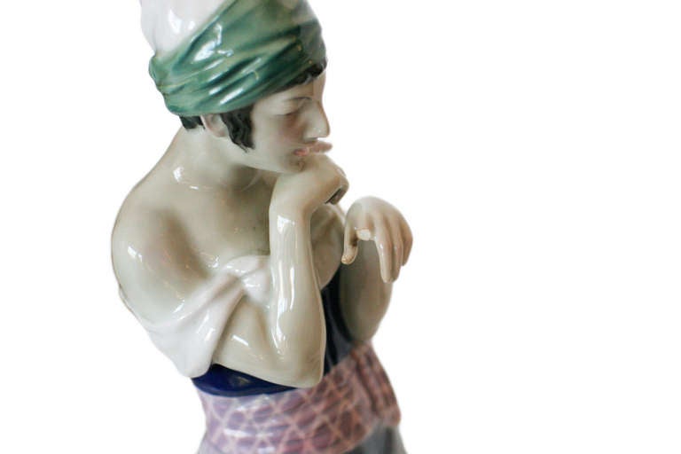 Scheherazade Porcelain Statue by Volkstedt