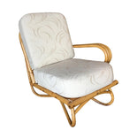 Restored "Triple Triangle" Open Air Pretzel Single Arm Lounge Chair