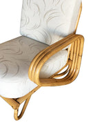 Restored "Triple Triangle" Open Air Pretzel Single Arm Lounge Chair