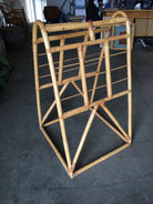 Restored Midcentury Rattan Arched Drying Rack