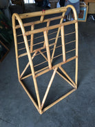 Restored Midcentury Rattan Arched Drying Rack