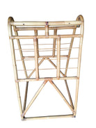 Restored Midcentury Rattan Arched Drying Rack