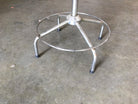 Italian Chrome and Formed Birch Plywood Artist Drafting Work Chair