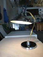 Mid Century Anglepoise Chrome Desk Lamp By Prescolite