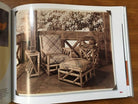 Signed " Rattan Furniture " First Edition Coffee Table Book by Harvey Schwartz