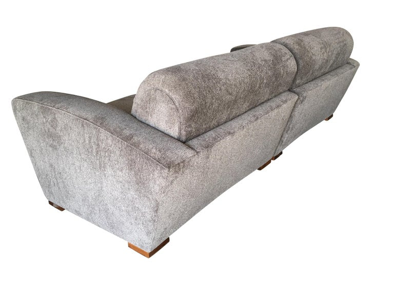 Paul Frankl Art Deco Speed Sectional Sofa, circa 1940