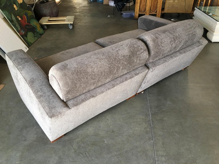 Paul Frankl Art Deco Speed Sectional Sofa, circa 1940