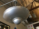 Aluminum Art Deco Saucer Ceiling Pendant Lamp