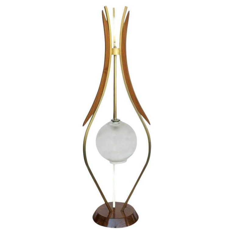 Mid-Century Modern Floor Lamp in the Style of Adrian Pearsall
