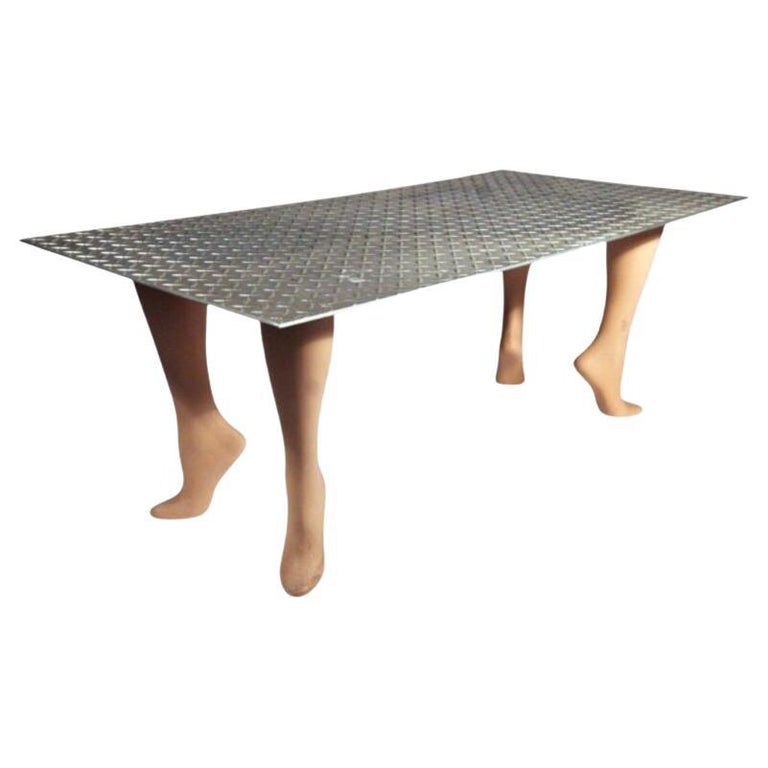 Playful Pop Art "Footsie" Coffee Table