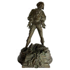 Victorian Bronze Jester Sculpture by After Alfred Barye, France 1860