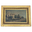 Pasadena San Gabriel Mission Victorian Oil Painting on Canvas by Ellen B. Farr