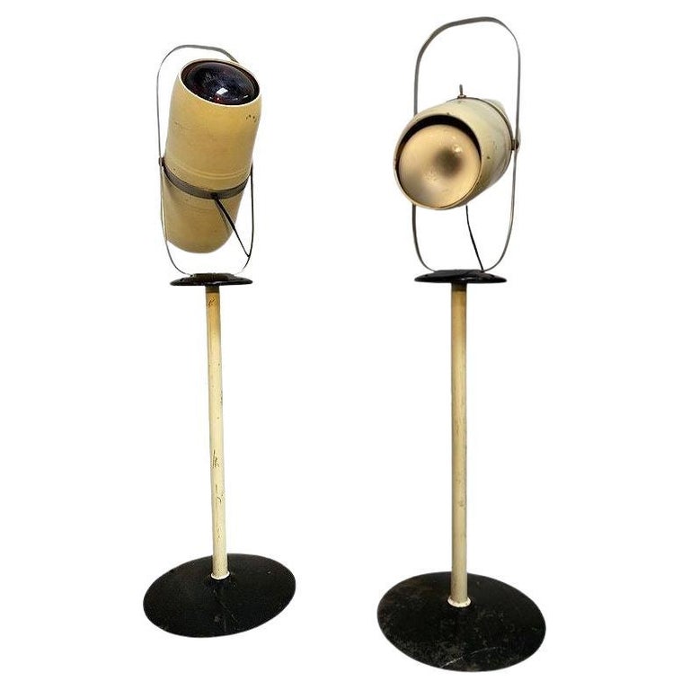 Pair of 1940's Westinghouse Mid-Century Self Tanning Lamp