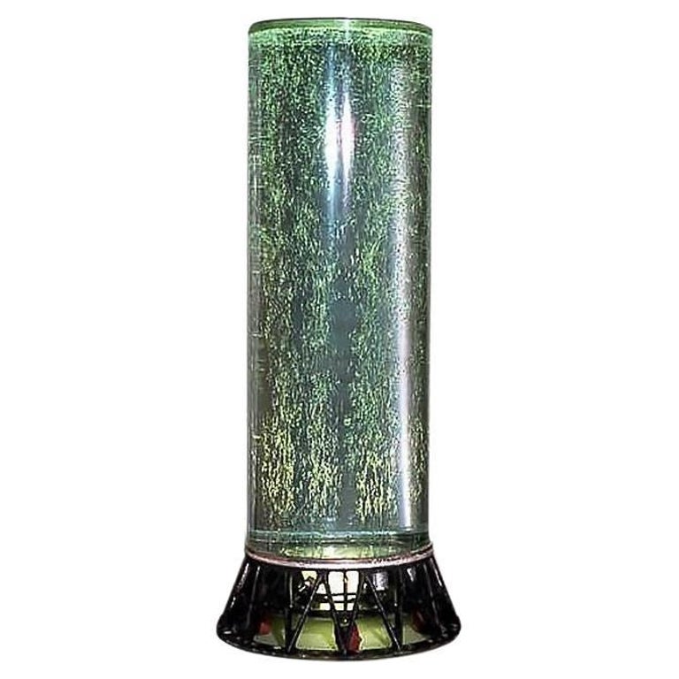 7-Foot Industrial Light Up Aquarium Fish Tank w/ Steel Base, 4 Available