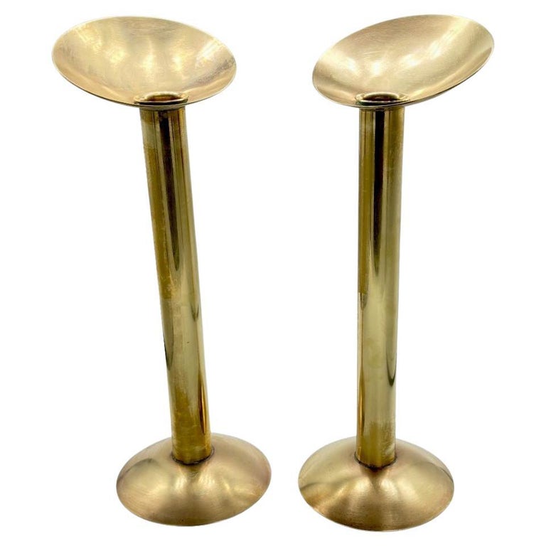 Vintage Candlestick Holder Handmade in Denmark