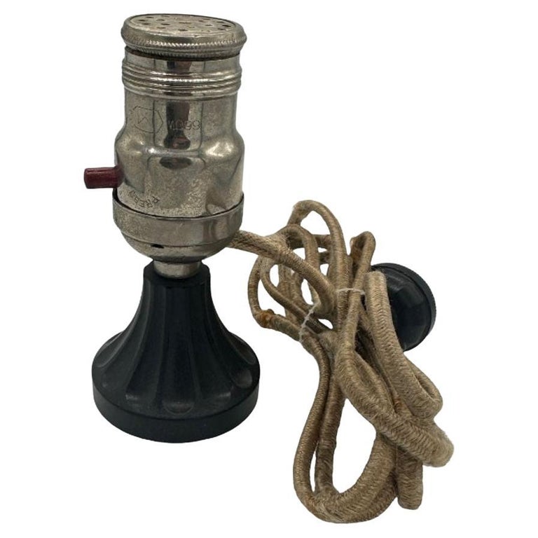 Pre-War Electric Lamp Base Lighter, Circa 1930