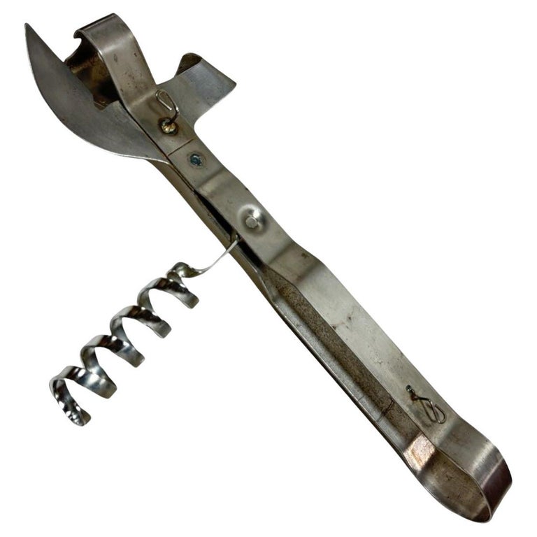 Rare Curtis Jere Giant 24 inch Can Opener Wall Sculpture