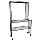 Mid-Century 3-Tier Iron Wire Art Display Shelf Bookshelf Etagere