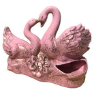 California Pottery Swan Love TV Planter & Lamp by Royal Fleet
