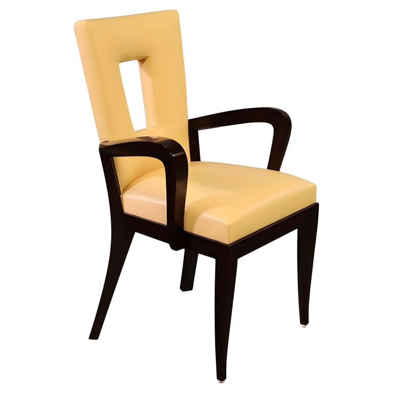 Dakota Jackson "Cadette II" Leather Armchair