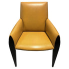 Dakota Jackson "Ke-Zu" Camel Leather Armchair