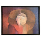 Alberto Valdés Abstract Figurative Portrait Canvas Board Print, Framed