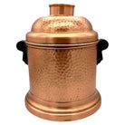 Hammered Copper Tin Lined Humidor w/ Bakelite Handles by Revere