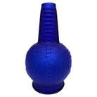 Frosted Cobalt Blue 1939 World Fair Bottle Lamp Base by Sarsaparilla, 20 Availab