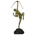 Tireuse A L'arc Bronze Greek Archer Diana Sculpture by Pierre Le Faguays