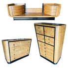 Streamline Art Deco Dresser & Vanity Bedroom Set by Donald Deskey for Widdicombe