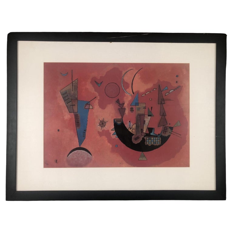 Mit und Gegen Wall Art by Wassily Kandinsky Giclee Print