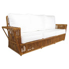 Presidents Stick Reed Rattan Nantucket 3 Seat Sofa