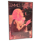 1974 FEMMES FATALES Film Series Lithograph Poster, Framed