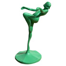 1922 Model T-301 Nude Art Deco Dancing Nymph Green Ashtray Stand by Frankart
