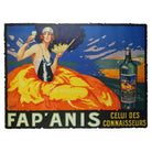 Large 5' Foot French Fap'Anis Drink Advertising Poster by Delval, 1935