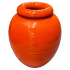Large 15" Orange California Pottery Vase Planter Oil Jar by Bauer Pottery, 1920