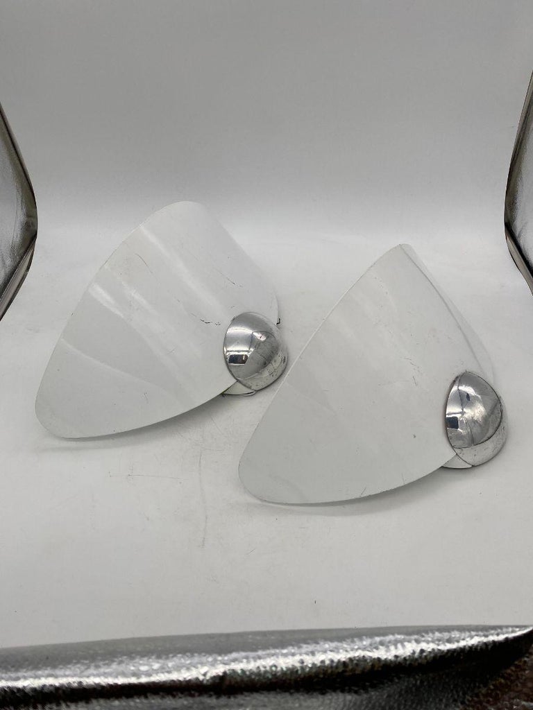 Perry King, Santiago Miranda Arteluce "Aura" Wall Sconce Pair of Two