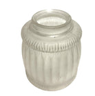 Art Nouveau Lamp Bell Frosted Glass Shade