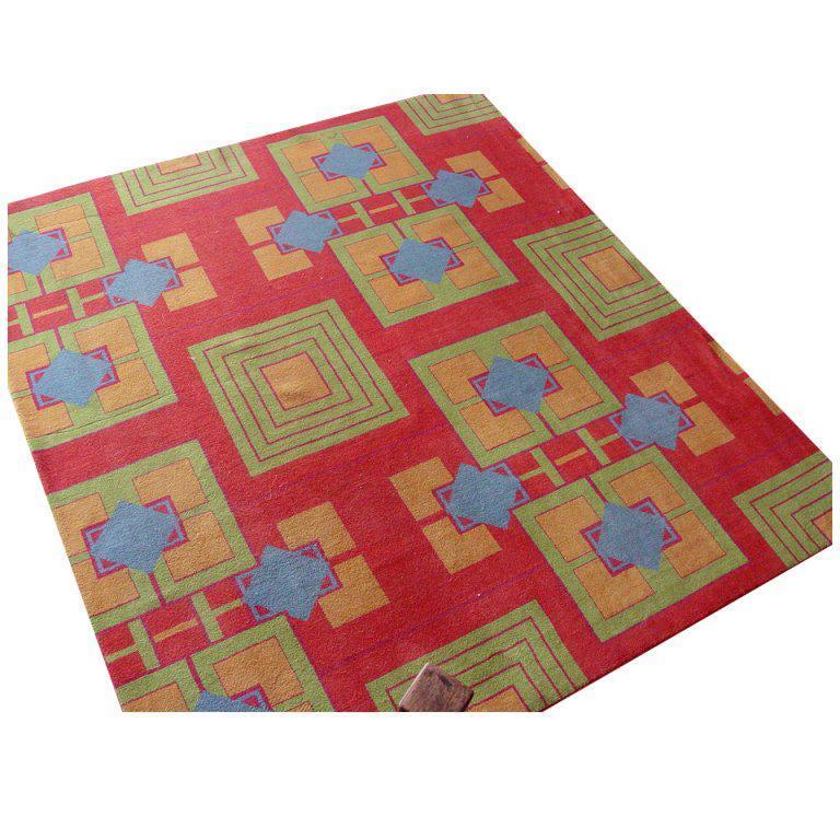 11' Art Deco Rug from the Arizona Biltmore by Albert Chase McArthur